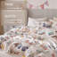 Ensemble de housse de couette 100% coton pour tout-petits enfants mignons Kawaii 3 pièces à motif ultra doux et respirant-112871721