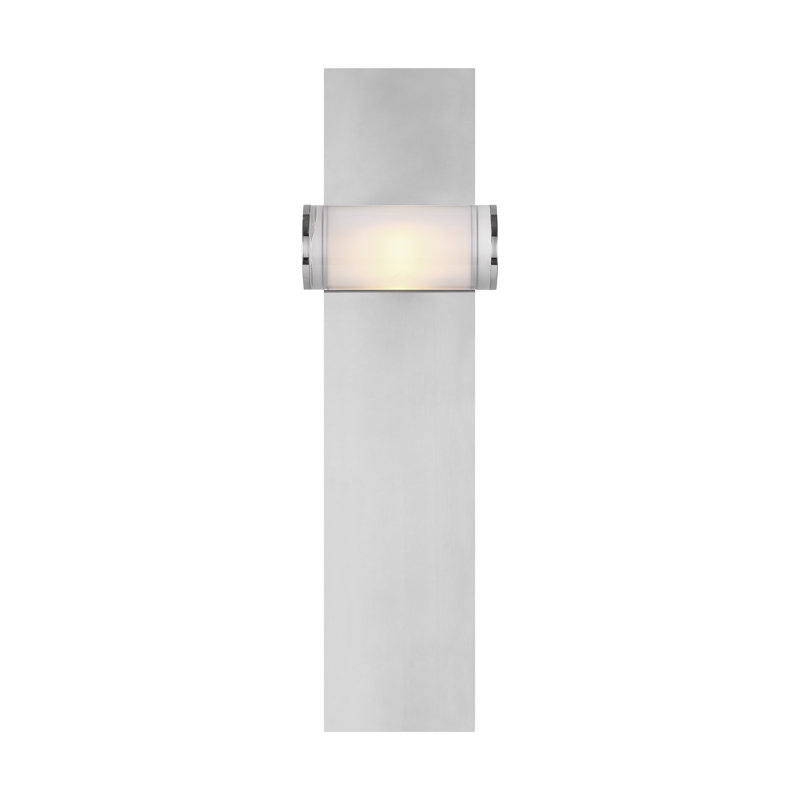 Esfera 1 - Light LED Flush Mounted Sconce, Polished Nickel