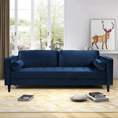 Jeses 81.5" W Mid-Century Modern Sofa