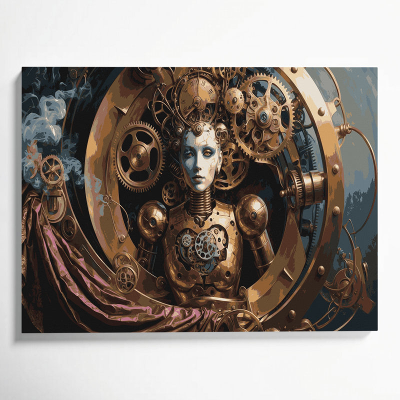 Art mural en toile Sci Fi, H 11 po x l 14 po