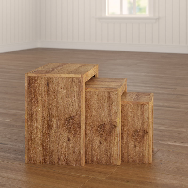 Adeliza Solid Wood Nesting Tables