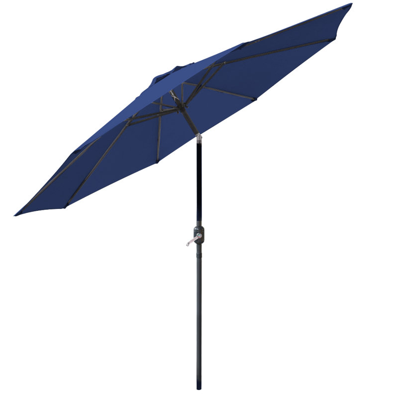 300cm Market Parasol, Blue