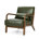 Hunter Green Faux Leather