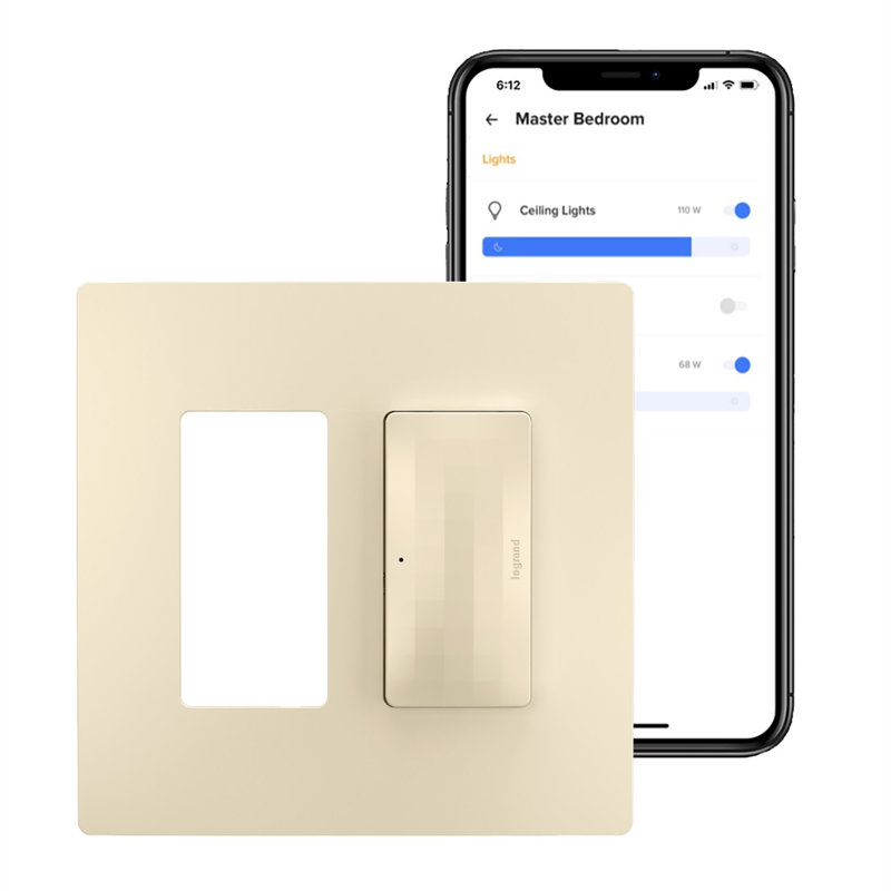 radiant® Smart Gateway Surface Mount with Netatmo, Light Almond