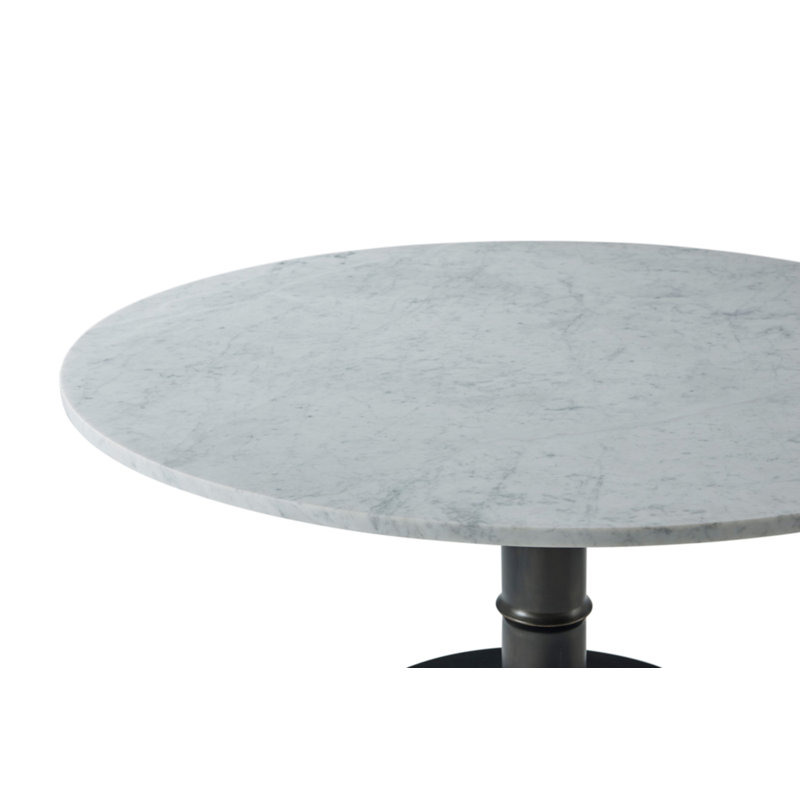 Kesden Round Marble Dining Table