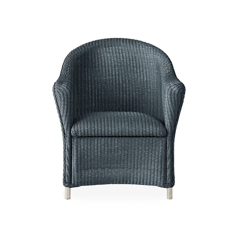 Outdoor Dining Armchair, Denim Blue