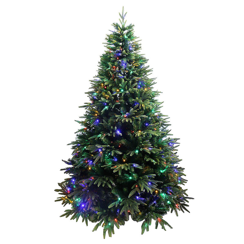 Sapin de Noël 72 po H 52 po avec 330 lumières DEL