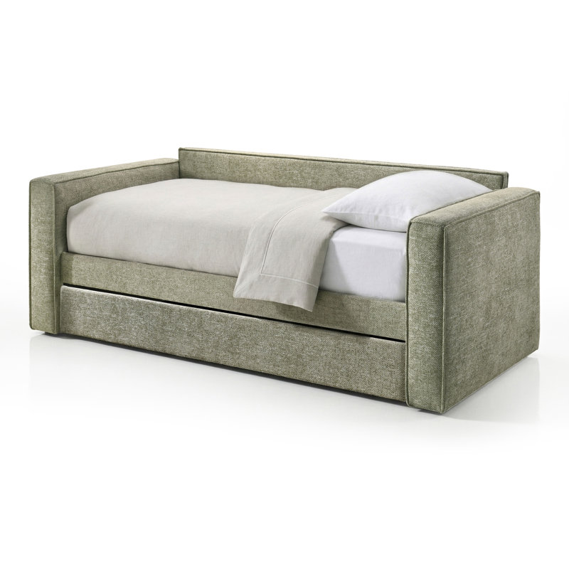 Lit de jour avec couchette Rindge, Green