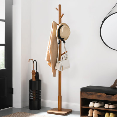 Rubber Freestanding 8 - Hook Coat Rack