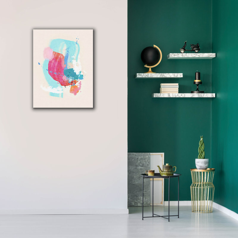 «Glitter No 1» par Suzanne Nicoll, art mural sur toile, H 34 po x l 26 po x P 1,5 po