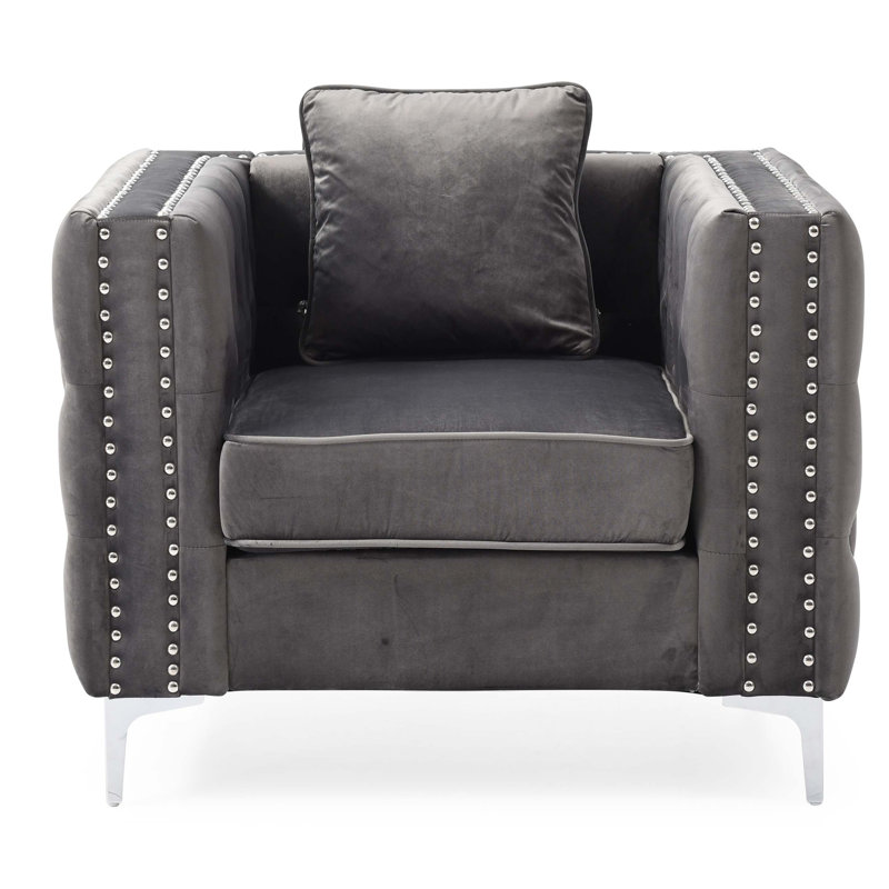 Chaise Paige, Gris