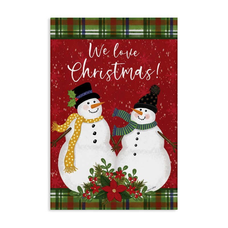 We We Christmas Christmas, art mural par Annie Lapoint, H 24 po x l 16 po