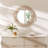 Jade Round Rattan Macrame Wall Mirror
