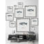 Salmon In White - Single Picture Frame Print-162497006