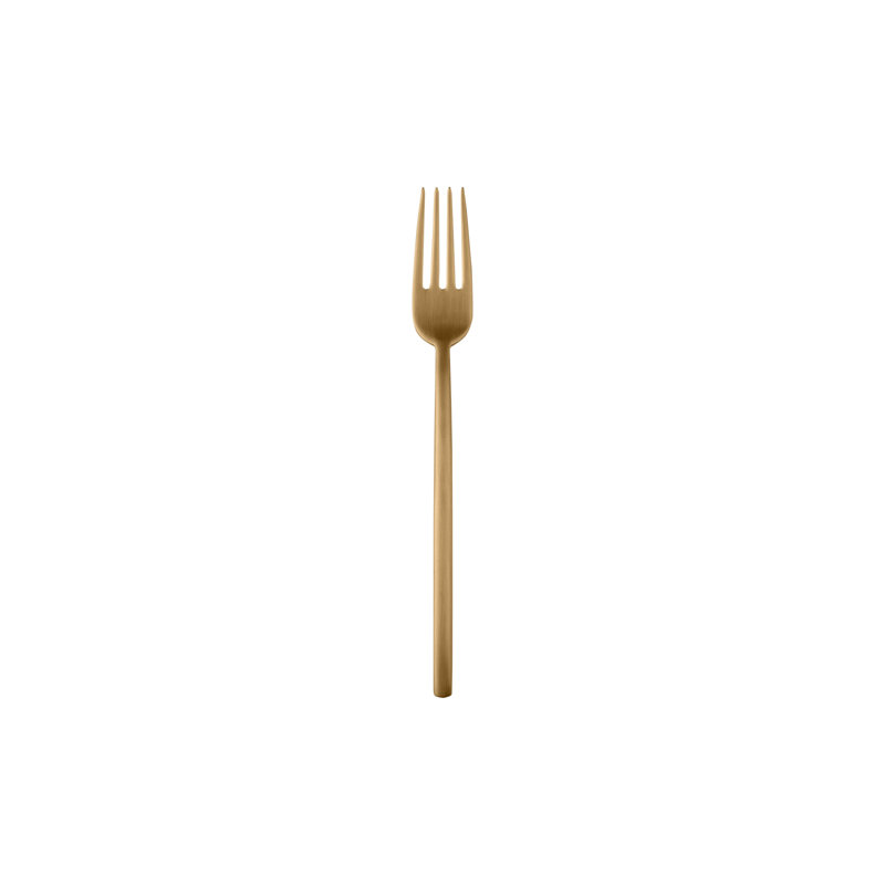 Due Table Fork - 12 Pieces, Ice Oro