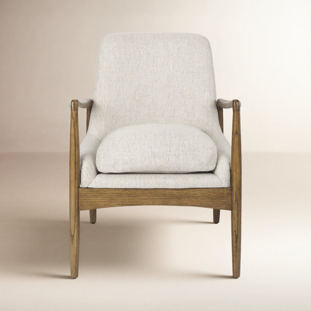 Russell Armchair, Medium Brown