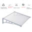 Caladoc 1.2m W x D 1m D Door Canopy-1478298414-1584777510
