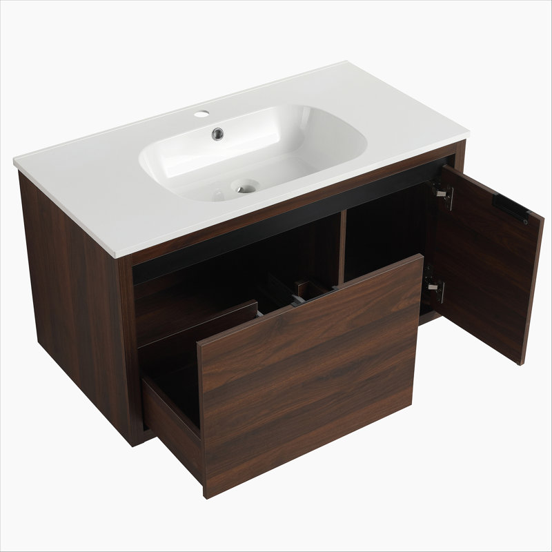 Meuble-lavabo 36 po avec lavabo en gel