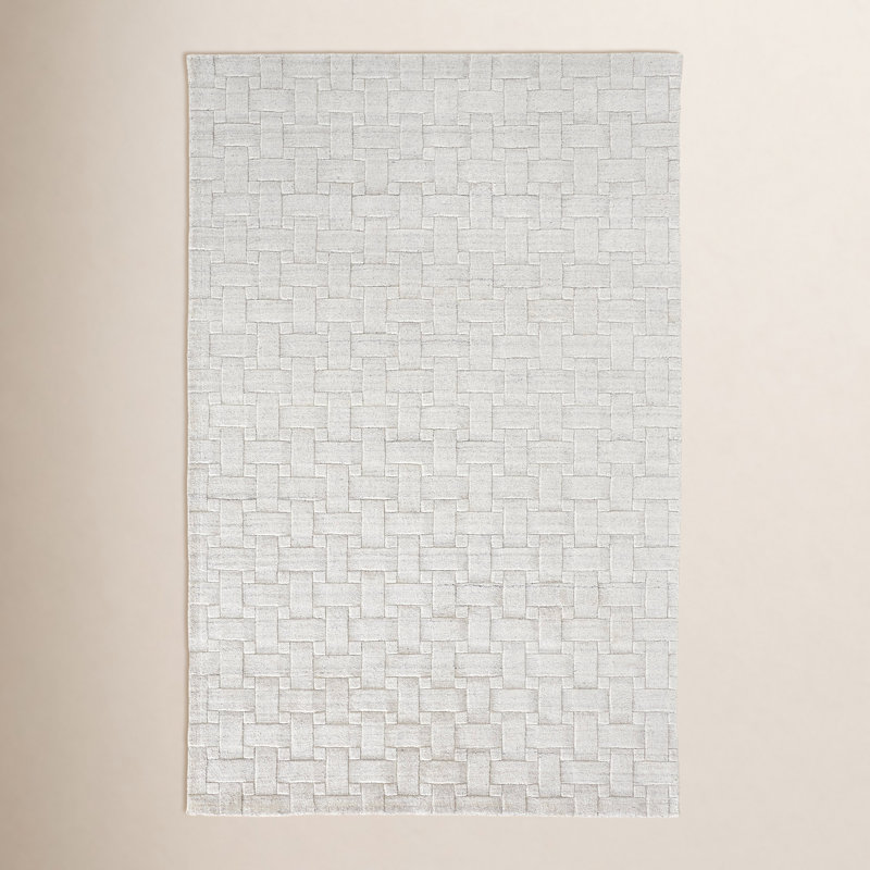 Kentoria Viscose Indoor Rug, Rectangle 5' x 8'