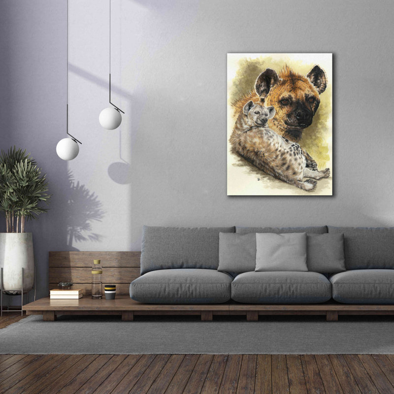 'Beastly' by Barbara Keith, Canvas Wall Art, 54" H x 40" W x 1.5" D