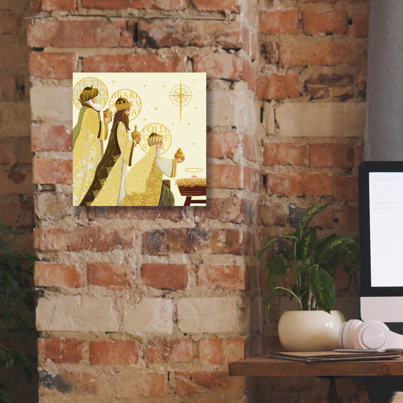  «Cadeaux des rois» par Elle Media Group, art mural sur toile, H 12 po x l 12 po