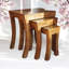 Castellon Solid Wood Nesting Tables