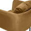 Chaise longue rembourrée en velours-2043169492