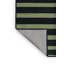 Machine Washable Horizontal Stripes Blue Area Rug-1144178448