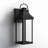 Parker Outdoor 1-Light Night Sky Small Wall Lantern In Black With Clear Glass-70886150-124538579