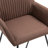 Dining Chairs Upholstered Chair with Metal Legs for Living Room-427850983-488223571