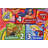 DC Super Hero Hopscotch Girls Number Educational Learning Game Non Slip Kids Rug Classroom Playroom