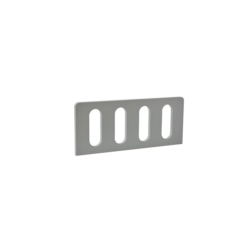 Gibb Side Rails, Grey, 22cm H x 25cm W x 58.6cm L