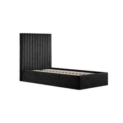 Hucksley Tall Upholstered Bed Frame