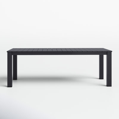 Ammelie 86.5'' Rectangular Aluminum Patio Dining Table