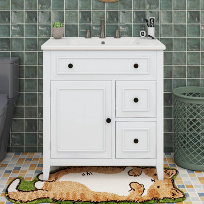 Meuble-lavabo 30 po avec comptoir d'évier