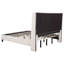 Lit plateforme tapissier Liddel Beige-128836248