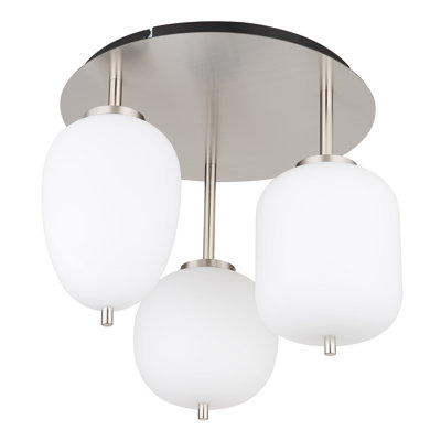 Crysta Glass Flush Mount
