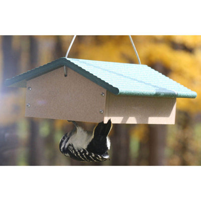 Recycled Upside Down Single Suet Bird Feeder