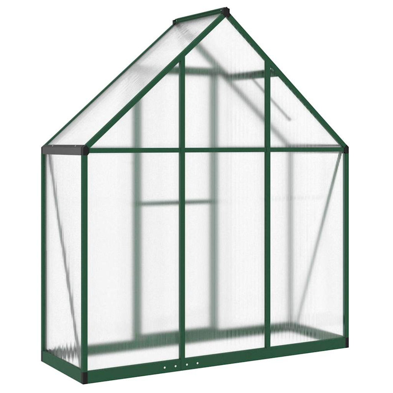Ceferina 5.5 Ft W x 2 Ft D Greenhouse, Green