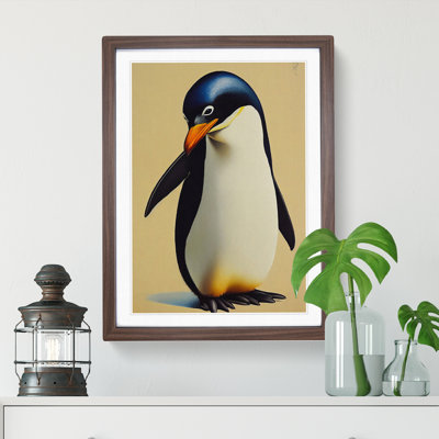 A Cute Penguin - Framed Print