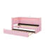 Lit plateforme simple tapissier avec ports USB et lit gigogne-1018987663