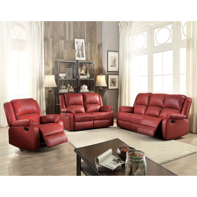 Declan 81.5'' Faux Leather Power Reclining Sofa