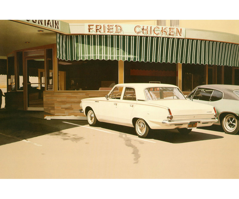 64 Valiant, 12" H x 18" W