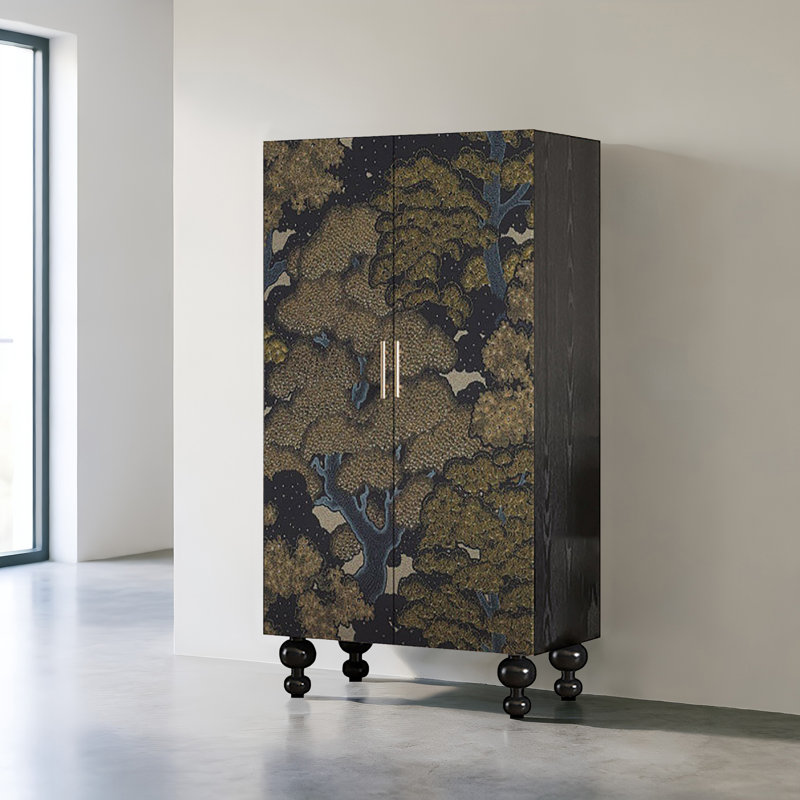 Armoire multifonctionnelle de style rétro français