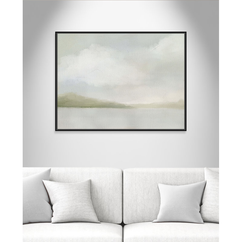 Queensland " A Tranquil Morning ", 31.5" H x 41.5" W, Black
