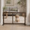 TRIXIE Adjustable Wooden Freestanding Pet Gate, 24" Tall Step Over, Expands to 42.5", Pet Barrier