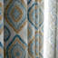 Ziri Geo Lined Eyelet Curtains-63255947-63255951