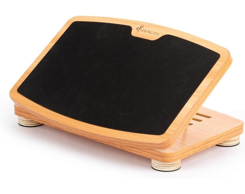 Repose-pieds ergonomique avec 3 niveaux de hauteur, améliore la posture