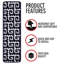 Tapis d'escalier 9x28in-1390396414