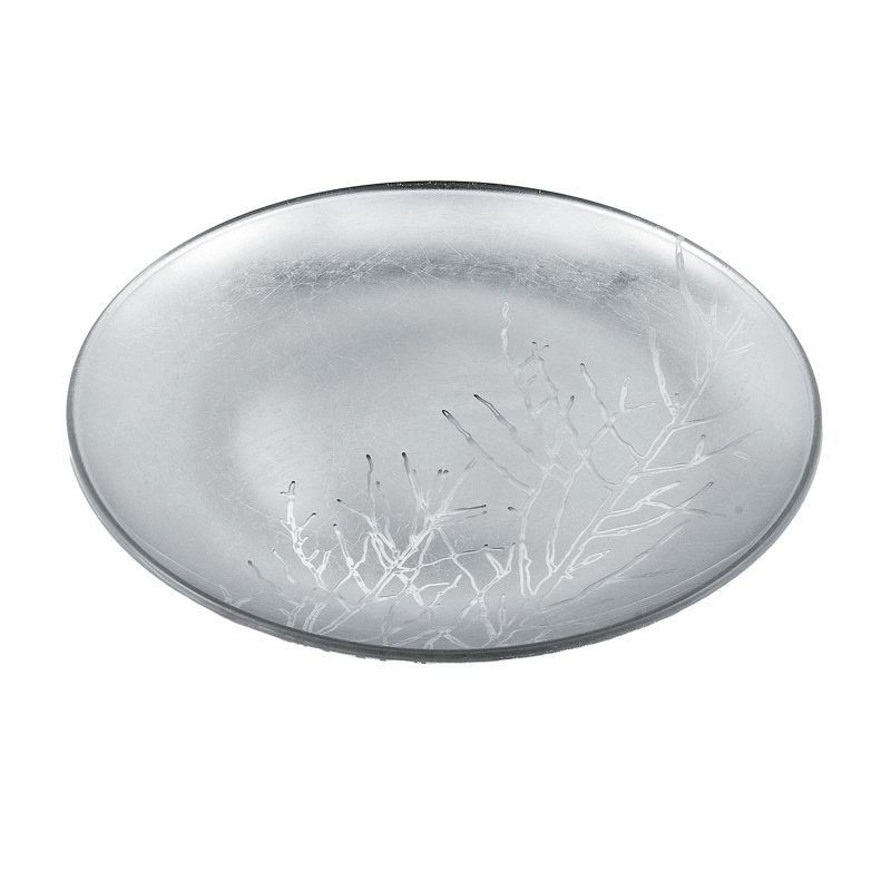 Assiette en verre 6 po lesarbres